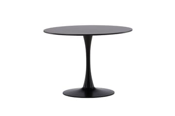 Matbord Venture Home Glade Matbord 100x74 cm Runt Black - Möbler - Bord & matgrupper - Matbord & köksbord