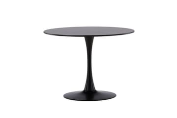 Matbord Venture Home Glade Matbord 100x74 cm Runt Black - Möbler - Bord & matgrupper - Matbord & köksbord