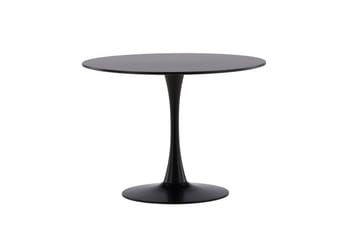Matbord Venture Home Glade Matbord 100x74 cm Runt Black - Möbler - Bord & matgrupper - Matbord & köksbord