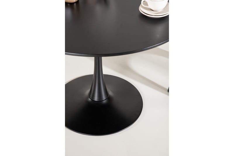 Matbord Venture Home Glade Matbord 100x74 cm Runt Black - Möbler - Bord & matgrupper - Matbord & köksbord