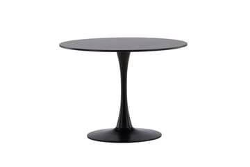 Matbord Venture Home Glade Matbord 100x74 cm Runt Black - Möbler - Bord & matgrupper - Matbord & köksbord