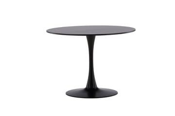 Matbord Venture Home Glade Matbord 100x74 cm Runt Black - Möbler - Bord & matgrupper - Matbord & köksbord
