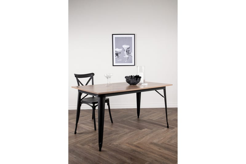 Matbord Venture Home Tempe Matbord 140 cm Walnut - Möbler - Bord & matgrupper - Matbord & köksbord