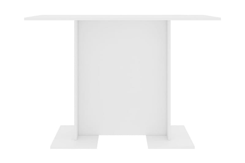 Matbord vit 110x60x75 cm spånskiva - Vit - Möbler - Bord & matgrupper - Matbord & köksbord