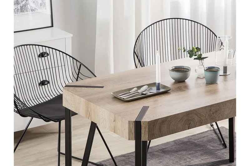 Mcgetrick Matbord 130x80 cm - Trä/Natur - Möbler - Bord & matgrupper - Matbord & köksbord