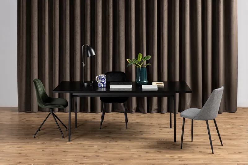 Mehoopany Matbord 200x90 cm - Svart - Möbler - Bord & matgrupper - Matbord & köksbord