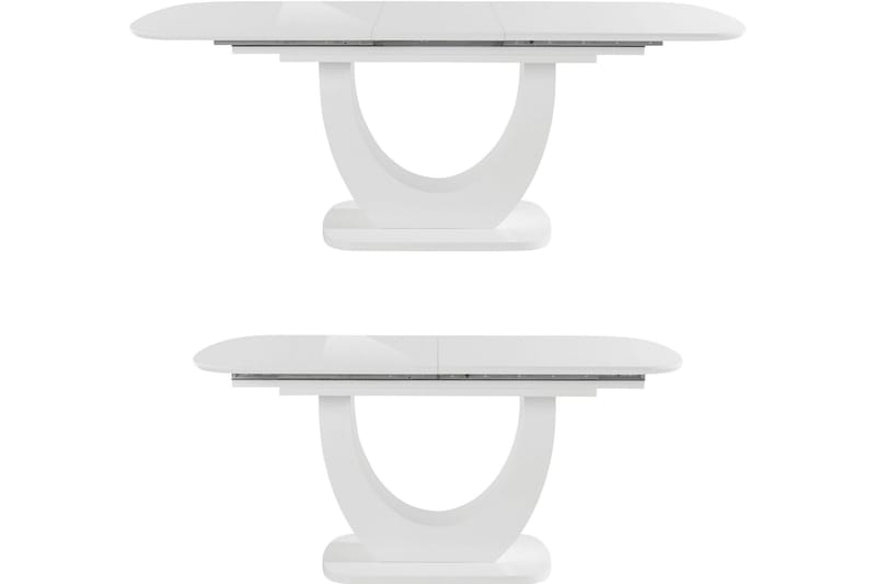 Melfort Ovalt Matbord 160 cm - Vit - Möbler - Bord & matgrupper - Matbord & köksbord