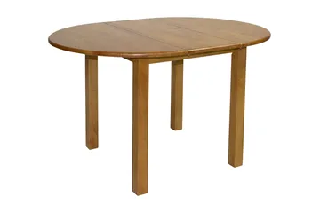 Mix Match Förlängningsbart Runt Matbord 90 cm med Trä- och Ekutseende - Natur - Möbler - Bord & matgrupper - Matbord & köksbord
