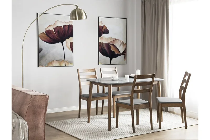 Modesto Matbord 118 cm - Grå - Möbler - Bord & matgrupper - Matbord & köksbord