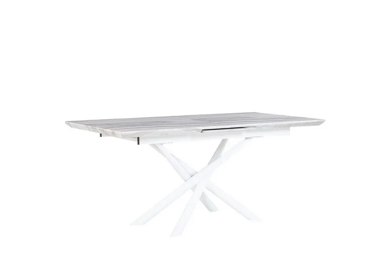 Moirax Matbord 200 cm Hopfällbart, Vit