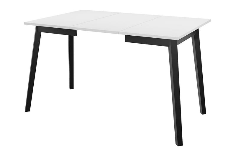 Narberth Litet Utdragbart Kvadratiskt Matbord 85 cm med Betong- och Metallutseende - Ljusgrå - Möbler - Bord & matgrupper - Matbord & köksbord