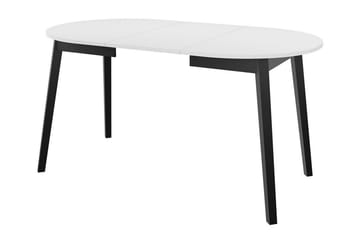 Narberth Litet Utdragbart Runt Matbord 90 cm med Betongutseende - Ljusgrå - Möbler - Bord & matgrupper - Matbord & köksbord