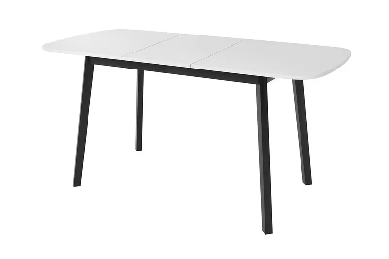 Narberth Utdragbart Rektangulärt Matbord 130 cm i Ek - Svart - Möbler - Bord & matgrupper - Matbord & köksbord