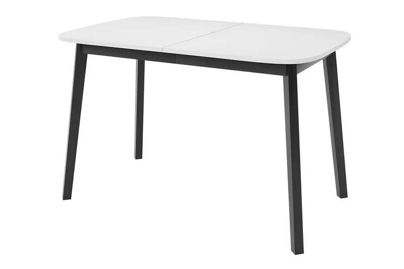 Narberth Utdragbart Rektangulärt Matbord 130 cm i Målat Trä, Vit