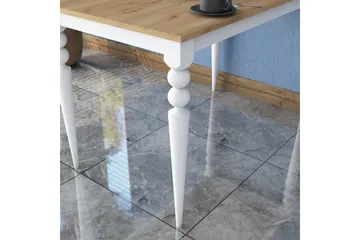 Naryani Matbord 120 cm - Valnöt/Vit - Möbler - Bord & matgrupper - Matbord & köksbord