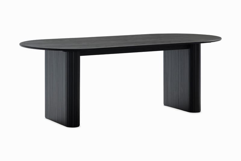 Noira Ovalt Matbord 220 cm - Svart - Möbler - Bord & matgrupper - Matbord & köksbord