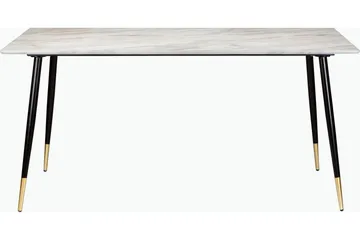 Oktoos Matbord 120 cm - Grå/Vit/Svart/Guld - Möbler - Bord & matgrupper - Matbord & köksbord