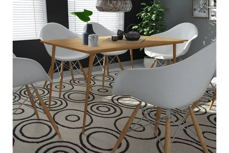 Oktoos Matbord 120 cm - Natur - Möbler - Bord & matgrupper - Matbord & köksbord