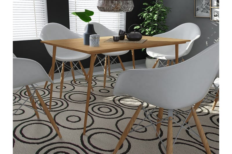 Oktoos Matbord 120 cm - Natur - Möbler - Bord & matgrupper - Matbord & köksbord