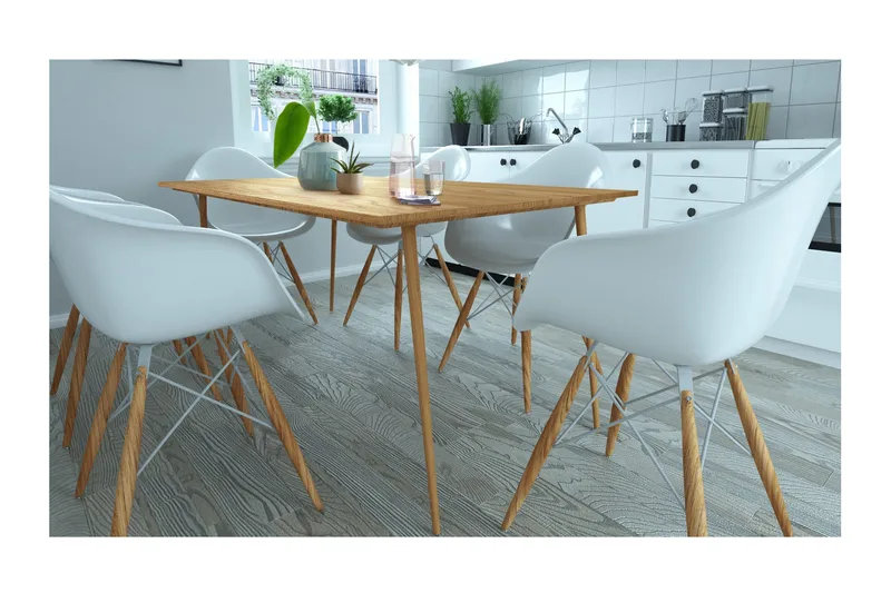 Oktoos Matbord 160 cm - Natur - Möbler - Bord & matgrupper - Matbord & köksbord