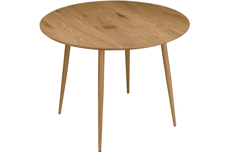 Oktoos Matbord Runt 100 cm, Natur