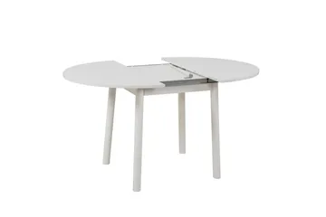 Oliver Litet Runt Matbord 100 cm i Målad MDF - Vit - Möbler - Bord & matgrupper - Matbord & köksbord