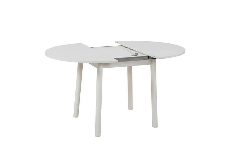 Oliver Litet Runt Matbord 100 cm i Målad MDF - Vit - Möbler - Bord & matgrupper - Matbord & köksbord