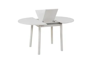 Oliver Litet Runt Matbord 100 cm i Målad MDF - Vit - Möbler - Bord & matgrupper - Matbord & köksbord