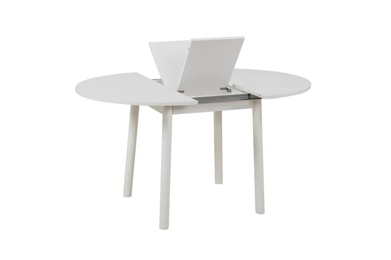 Oliver Litet Runt Matbord 100 cm i Målad MDF - Vit - Möbler - Bord & matgrupper - Matbord & köksbord