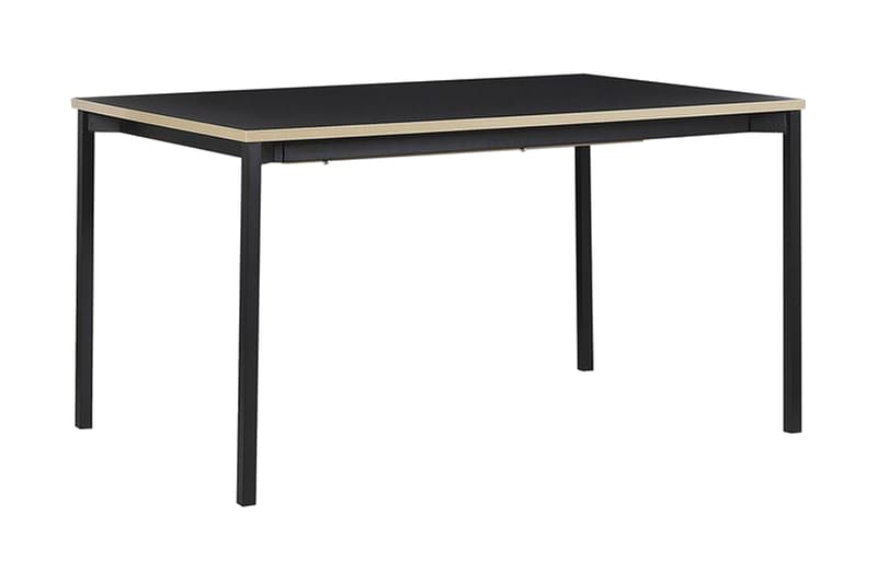 Ozein Matbord 190 cm Förlängningsbart - Svart - Matbord & köksbord - Klaffbord & Hopfällbart bord