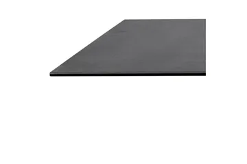 Parkins Rektangulärt Matbord 160 cm med Betong- och Metallutseende - Mörkgrå - Möbler - Bord & matgrupper - Matbord & köksbord