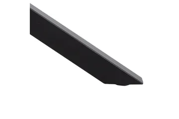 Parkins Rektangulärt Matbord 160 cm med Betong- och Metallutseende - Mörkgrå - Möbler - Bord & matgrupper - Matbord & köksbord
