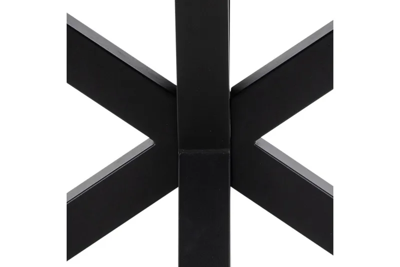 Parkins Rektangulärt Matbord 160 cm med Betong- och Metallutseende - Mörkgrå - Möbler - Bord & matgrupper - Matbord & köksbord