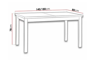 Patrickswell Matbord 80 cm - Möbler - Bord & matgrupper - Matbord & köksbord