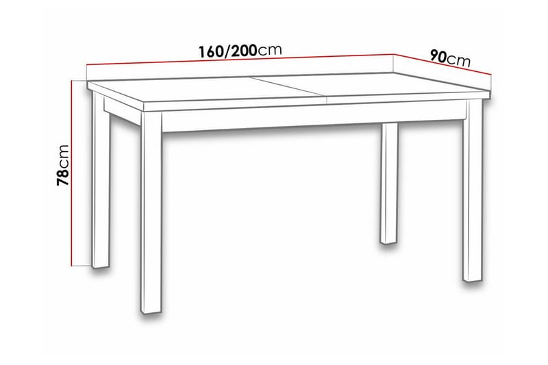 Patrickswell Matbord 90 cm - Möbler - Bord & matgrupper - Matbord & köksbord