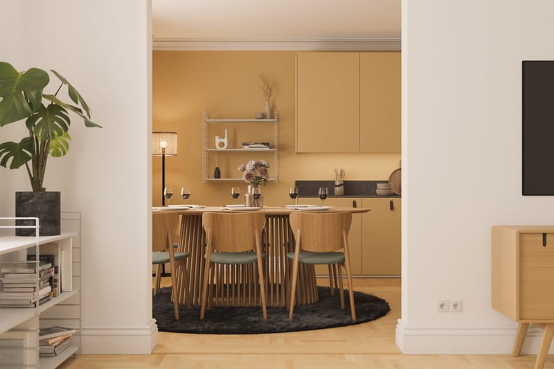 Peyra Matbord 200 cm Ovalt Ek - Natur - Möbler - Bord & matgrupper - Matbord & köksbord