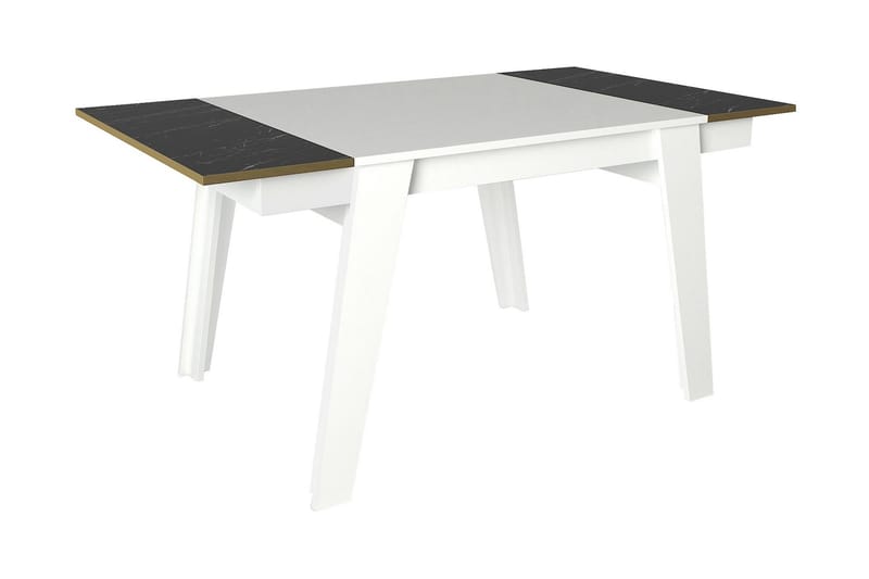 Pinneo Matbord 149 cm - Vit|Guld|Svart - Matbord & köksbord