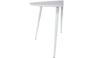 Plaza Litet Runt Matbord 100 cm i Målat Trä - Vit - Möbler - Bord & matgrupper - Matbord & köksbord