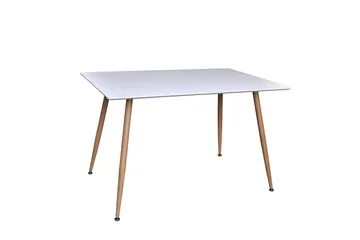 Polar Rektangulärt Matbord 120 cm - Vit - Möbler - Bord & matgrupper - Matbord & köksbord