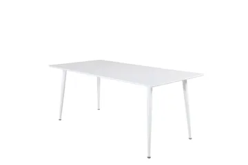 Polar Rektangulärt Matbord 180 cm i Trä - Vit - Möbler - Bord & matgrupper - Matbord & köksbord