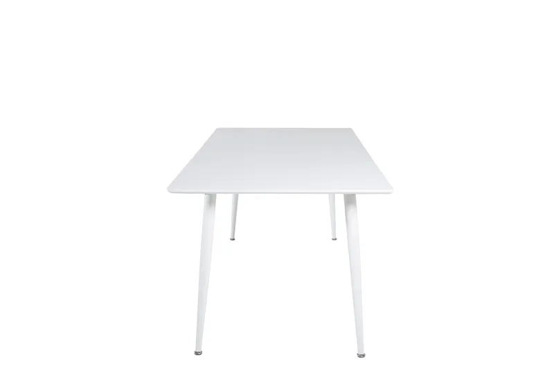 Polar Rektangulärt Matbord 180 cm i Trä, Vit
