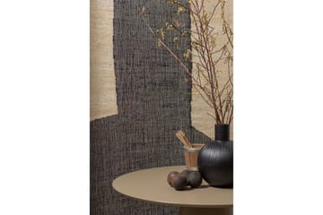 Prinka Runt Matbord 120 cm med Metallutseende - Beige - Möbler - Bord & matgrupper - Matbord & köksbord