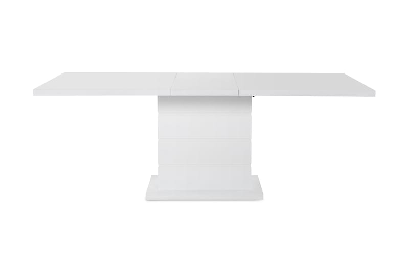 Ratliff Förlängningsbart Matbord 160 cm - Vit - Matbord & köksbord