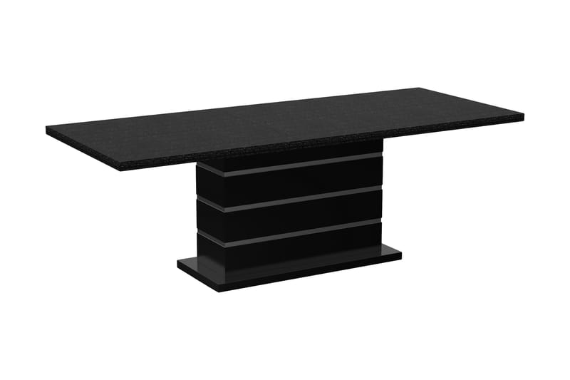 Ratliff Förlängningsbart Matbord 180/220 cm - Svart - Matbord & köksbord