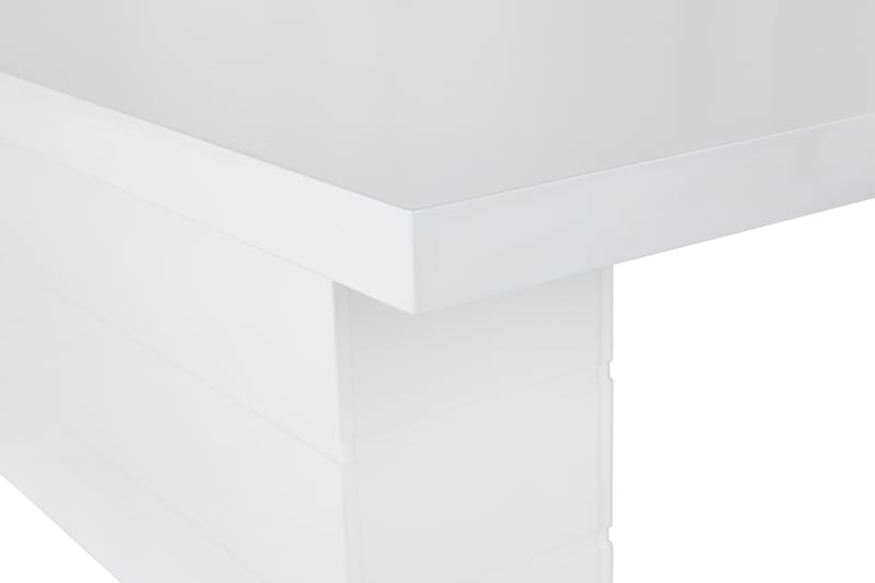 Ratliff Förlängningsbart Matbord 200 cm - Vit - Matbord & köksbord