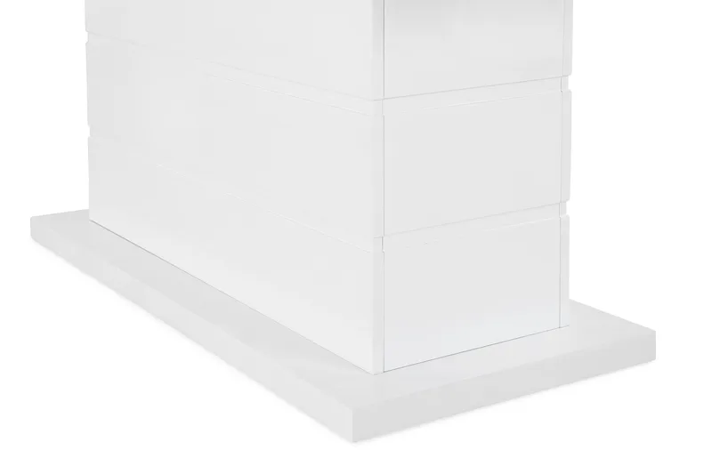 Ratliff Matbord 180 cm Förlängningsbart med illäggsskiva - Vit - Möbler - Bord & matgrupper - Matbord & köksbord