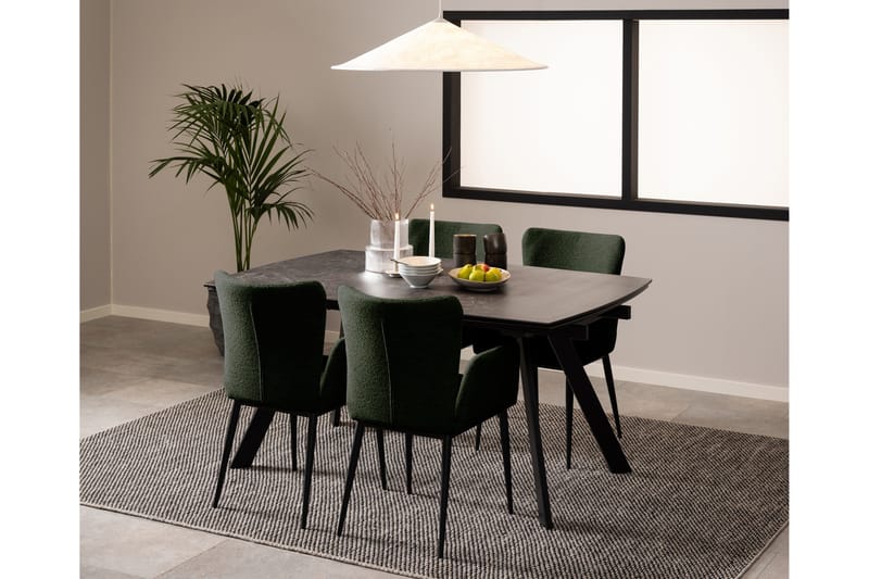Renuka Matbord 240x97 cm - Svart - Möbler - Bord & matgrupper - Matbord & köksbord