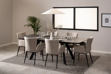 Renuka Matbord 240x97 cm - Svart - Möbler - Bord & matgrupper - Matbord & köksbord