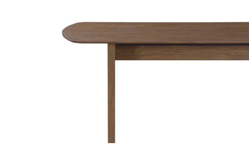 Richeto Ovalt Matbord Rökt Ek 180 cm - Brun / Ribbad - Möbler - Bord & matgrupper - Matbord & köksbord