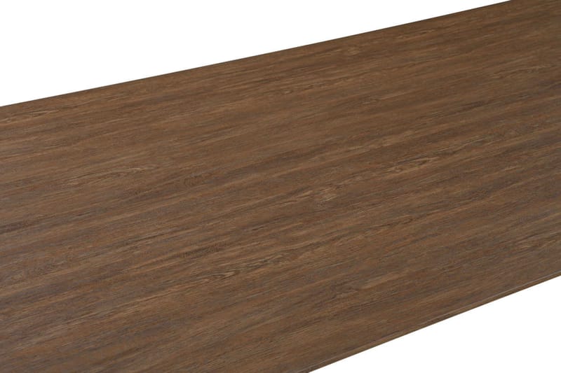 Richeto Ovalt Matbord Rökt Ek 180 cm - Brun / Ribbad - Möbler - Bord & matgrupper - Matbord & köksbord